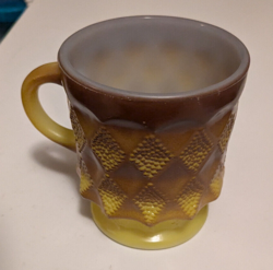 BROWN YELLOW OMBRE