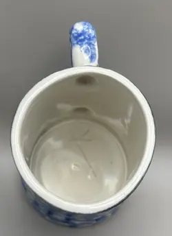 BLUE SPONGEWARE MUG