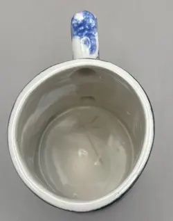 VINTAGE BLUE SPONGEWARE