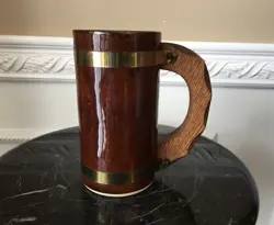 BROWN STONEWARE 20
