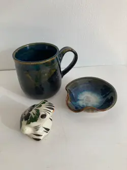 OF GLAZED POTTERY