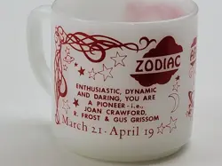 FEDERAL GLASS ZODIAC