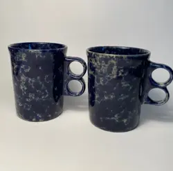 HANDLE MUG BLUE