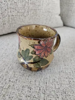 BROWN STONEWARE MAUVE