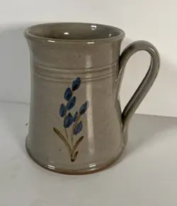 VTG JUGTOWN WARE STUDIO ART POTTERY COFFEE MUG 1995 VERNON OWENS