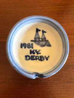 KENTUCKY DERBY ASHTRAY