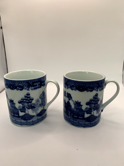 PAGODA BLUE WHITE