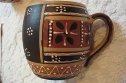ITALY POTTERY MUGS