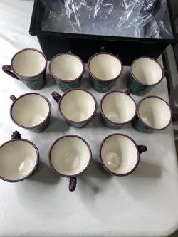PURPLE TWISTED HANDLES