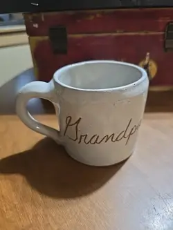 POTTERY MUG GRANDPA