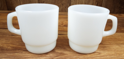 GLASS D-HANDLE STACKABLE