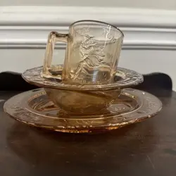 BOWL AND PLATE