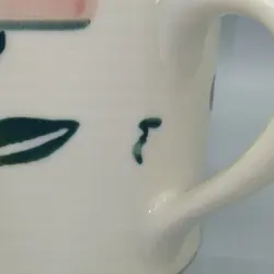 STONEWARE MUG OAK