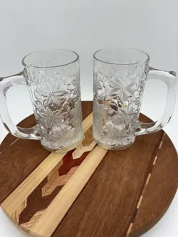 2 VINTAGE PRINCESS HOUSE FANTASIA TALL BEER MUGS 6