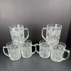 PRESSED GLASS.