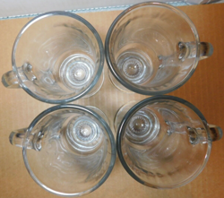 GLASS FOOTED PEDESTAL