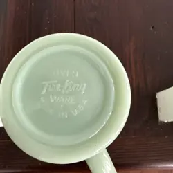 GREEN JADEITE MUG