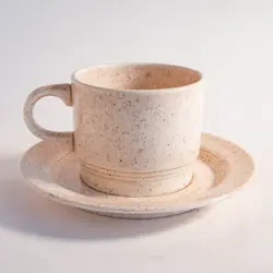 SPECKLED TEACUP