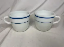 PYREX BLUE STRIPE