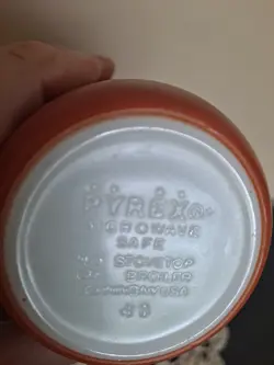 RUST HANDLE MILK