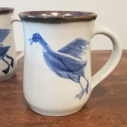 POTTERY STONEWARE MUGS