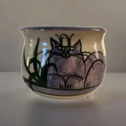 POTTERY SIGNED SOUP