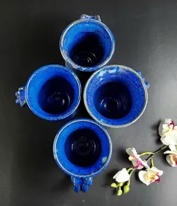 STONEWARE POTTERY BLUE
