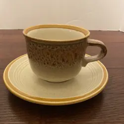 SAUCER BROWN C1050