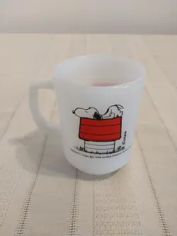 SNOOPY MUG ALLERGIC
