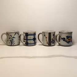 VINTAGE HANDPAINTED STONEWARE