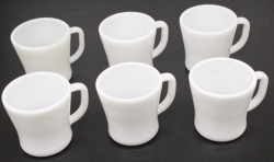 GLASS WHITE HANDLE