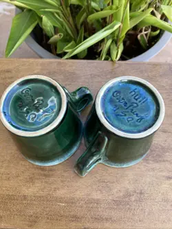 POTTERY GREEN DRIP