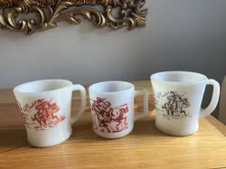 RED MILK GLASS
