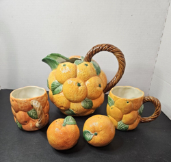 ORANGES CERAMIC QUART