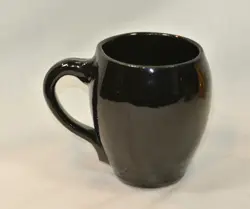 BLACK MUG 3/4