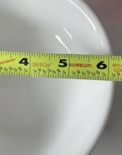 WHITE DISHES PLATES