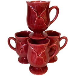 FLOWER MUG PLUM