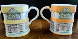 PORCELAIN COFFEE MUGS
