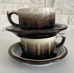 GLAZE STONEWARE CUPS