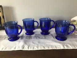 CAFE MUGS COBALT