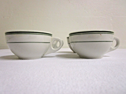 MUGS GREEN STRIPES