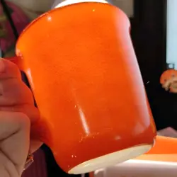 ORANGE COFFEE MUGS