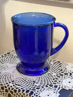 COBALT BLUE GLASS
