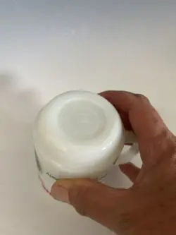 MILK GLASS ADVERTISING