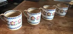 MOSSE POTTERY MUGS