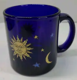 VINTAGE LIBBEY COBALT
