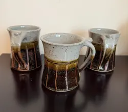 STONEWARE MUGS /CUPS