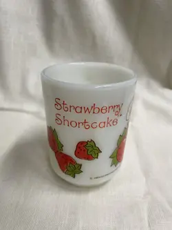 GLASS MUG AMERICAN