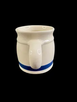 BLUE STRIPED MUG