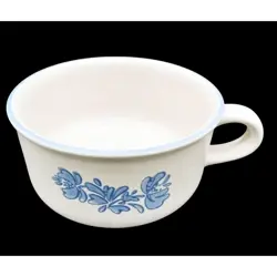 STONEWARE BLUE FLOWERS